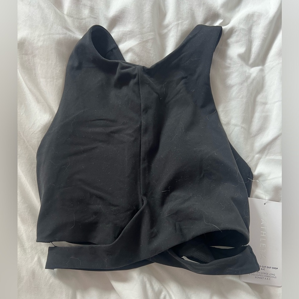 NWT Athleta Conscious Cut Out Crop A-C